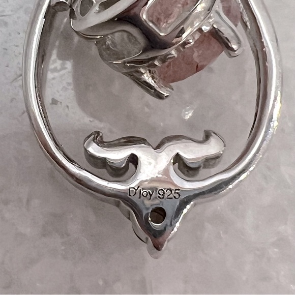 Cherry Tanzurine Brazilian Smoky Quartz Sterling Silver Drop Earrings - Picture 11 of 11